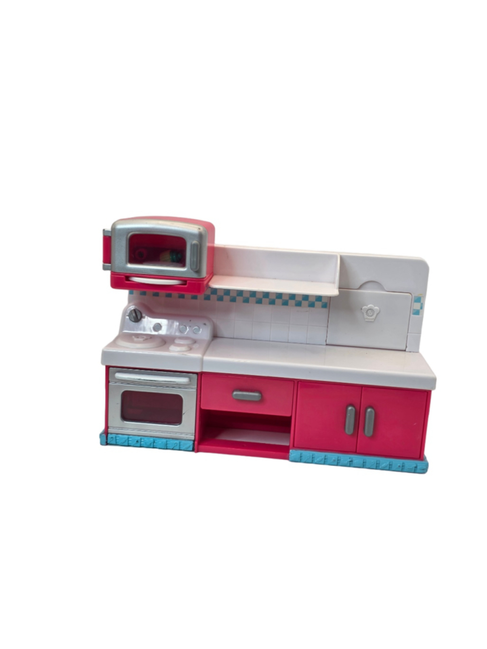 Girls Moose Toy Kitchen Playset One Size Pink and White